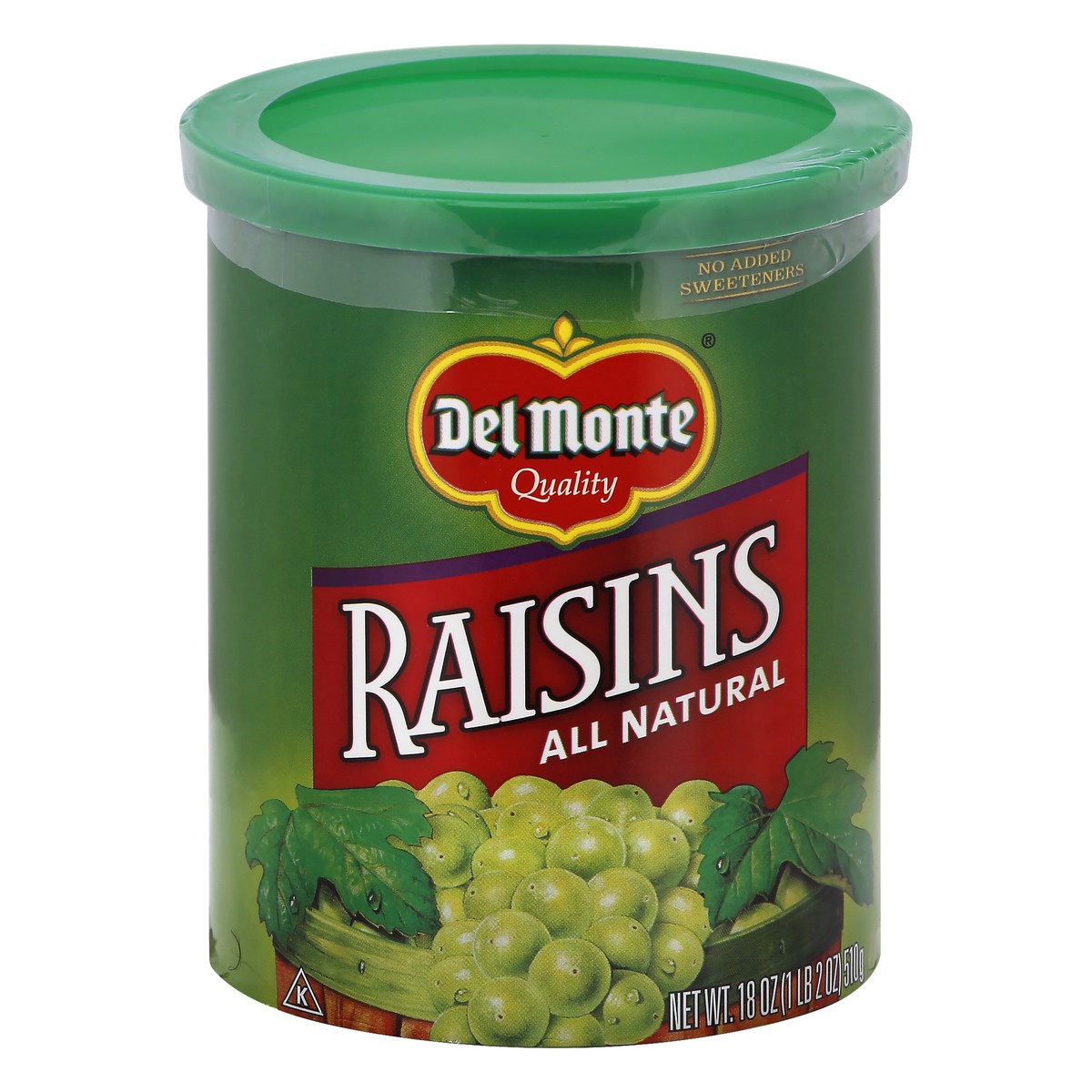 slide 1 of 12, Del Monte Raisins 18 oz, 18 oz