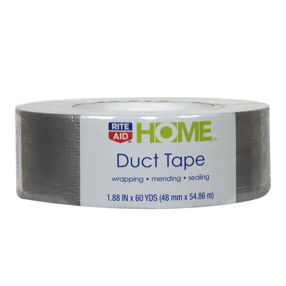 slide 1 of 1, Rite Aid Home Duct Tape, 1.88 in x 60 yds