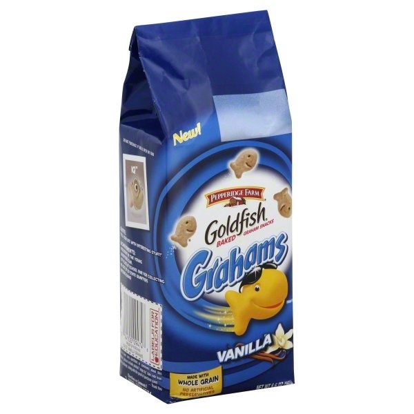 slide 1 of 1, Goldfish Crackers Grahams Vanilla, 6.6 oz