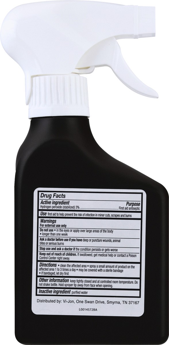 slide 9 of 9, Swan Hydrogen Peroxide Spray Bottle, 10 oz