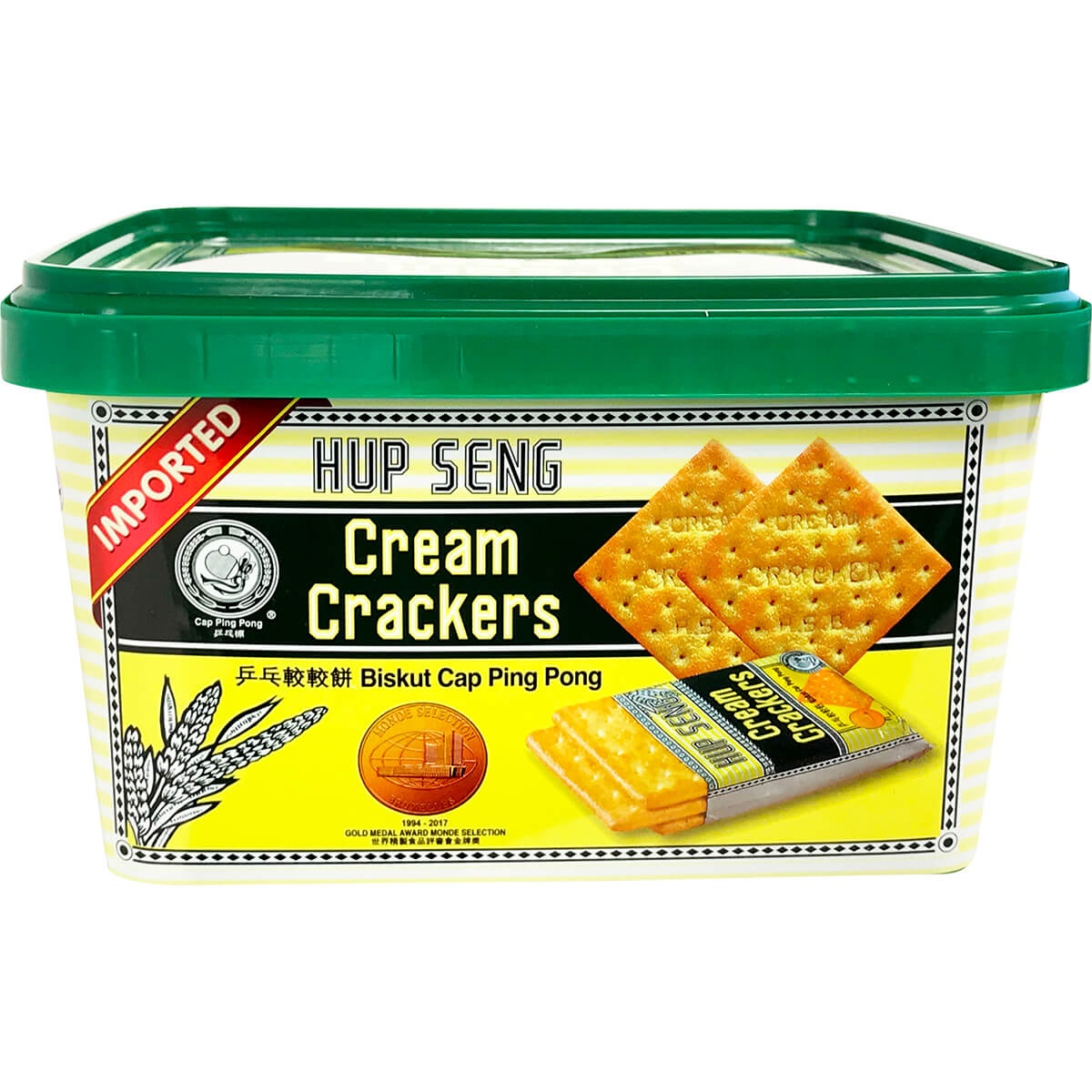 slide 1 of 1, Kerk Hup Seng Golden Selection Cream Crackers (Box), 1 ct