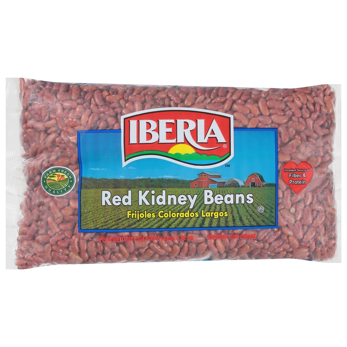 slide 7 of 13, Iberia Light Red Kidney Beans, 4 lb
