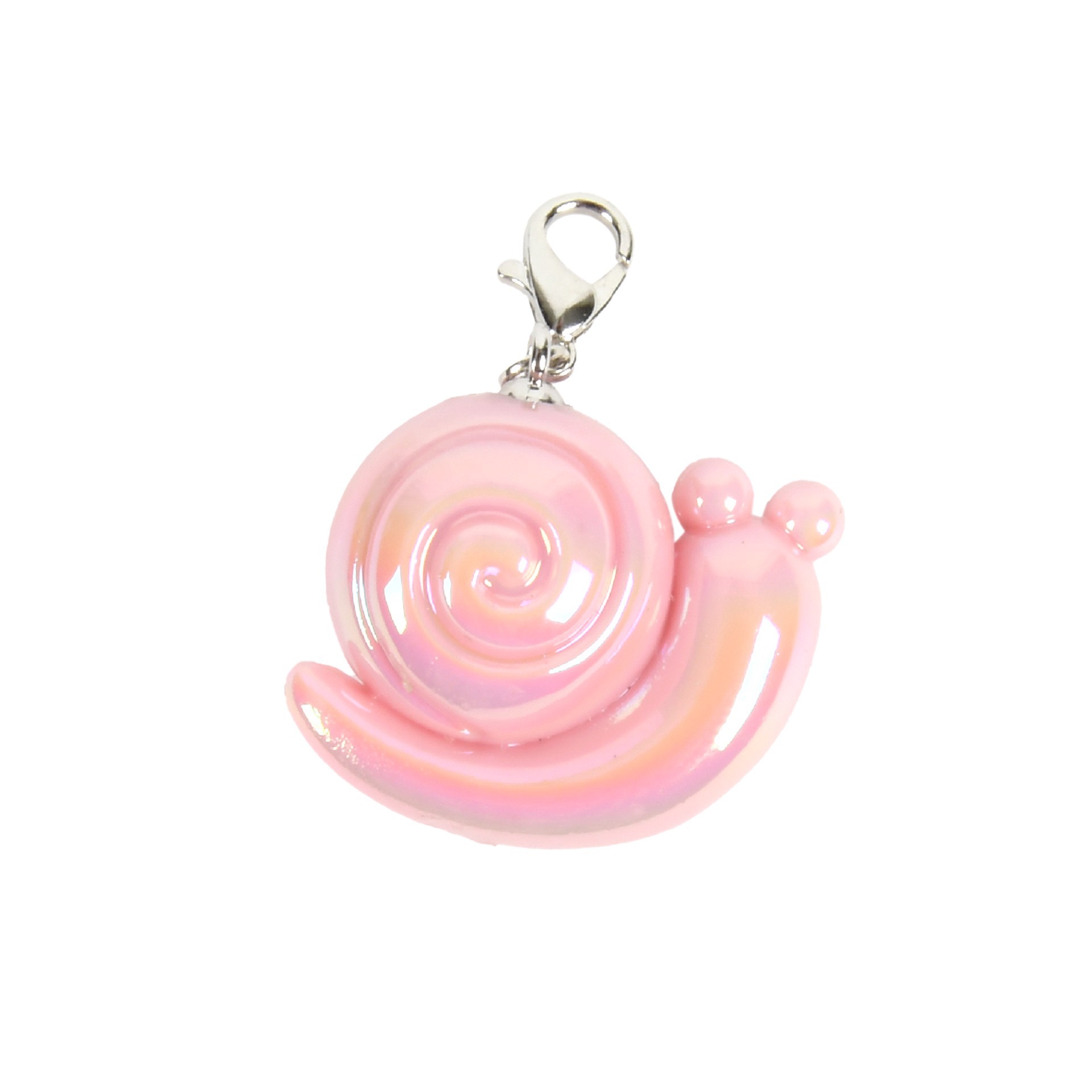slide 5 of 5, 3d Pastel Snail Charm By Bead Landing, 32mm x 23mm