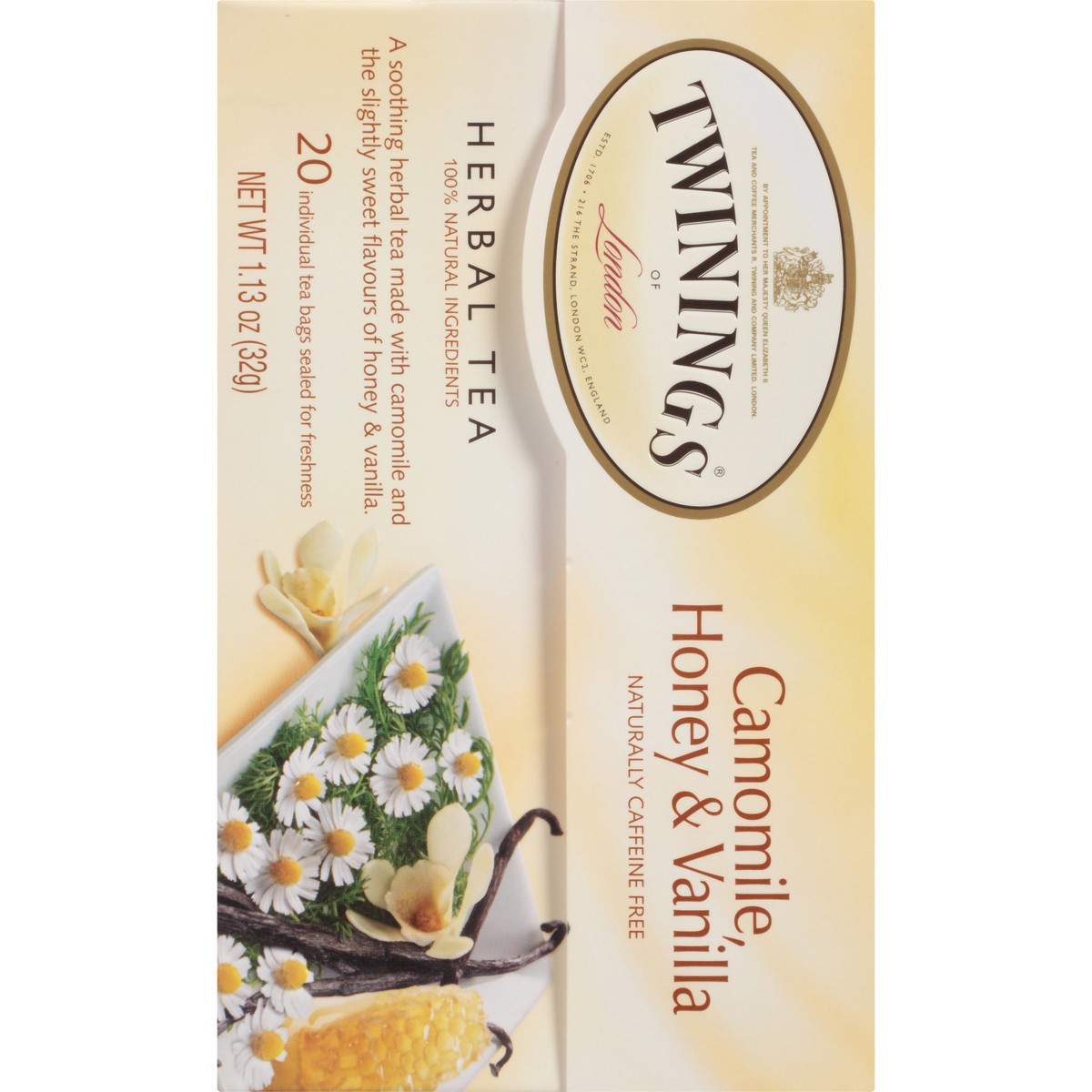 slide 3 of 9, Twinings Camomile, Honey & Vanilla Tea - 20 ct, 20 ct; 1.13 oz