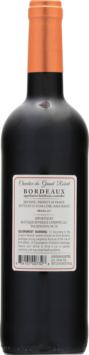 slide 9 of 11, Chevalier Du Grand Robert Chevalier Du Grand Rober Bordeau, 750 ml