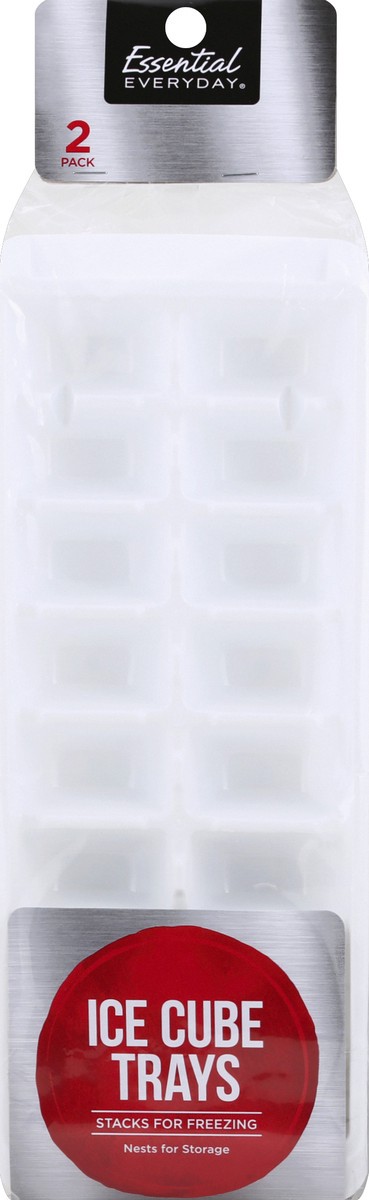 slide 3 of 6, Essential Everyday Ice Cube Tray, 2 ct