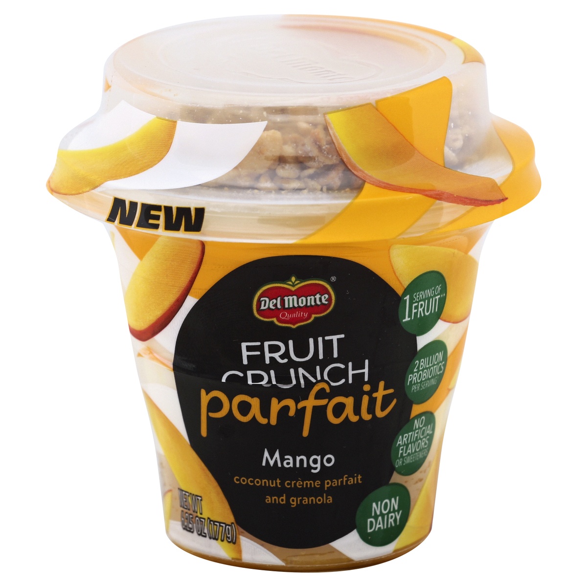 slide 1 of 5, Del Monte Parfait Mango, 6.25 oz