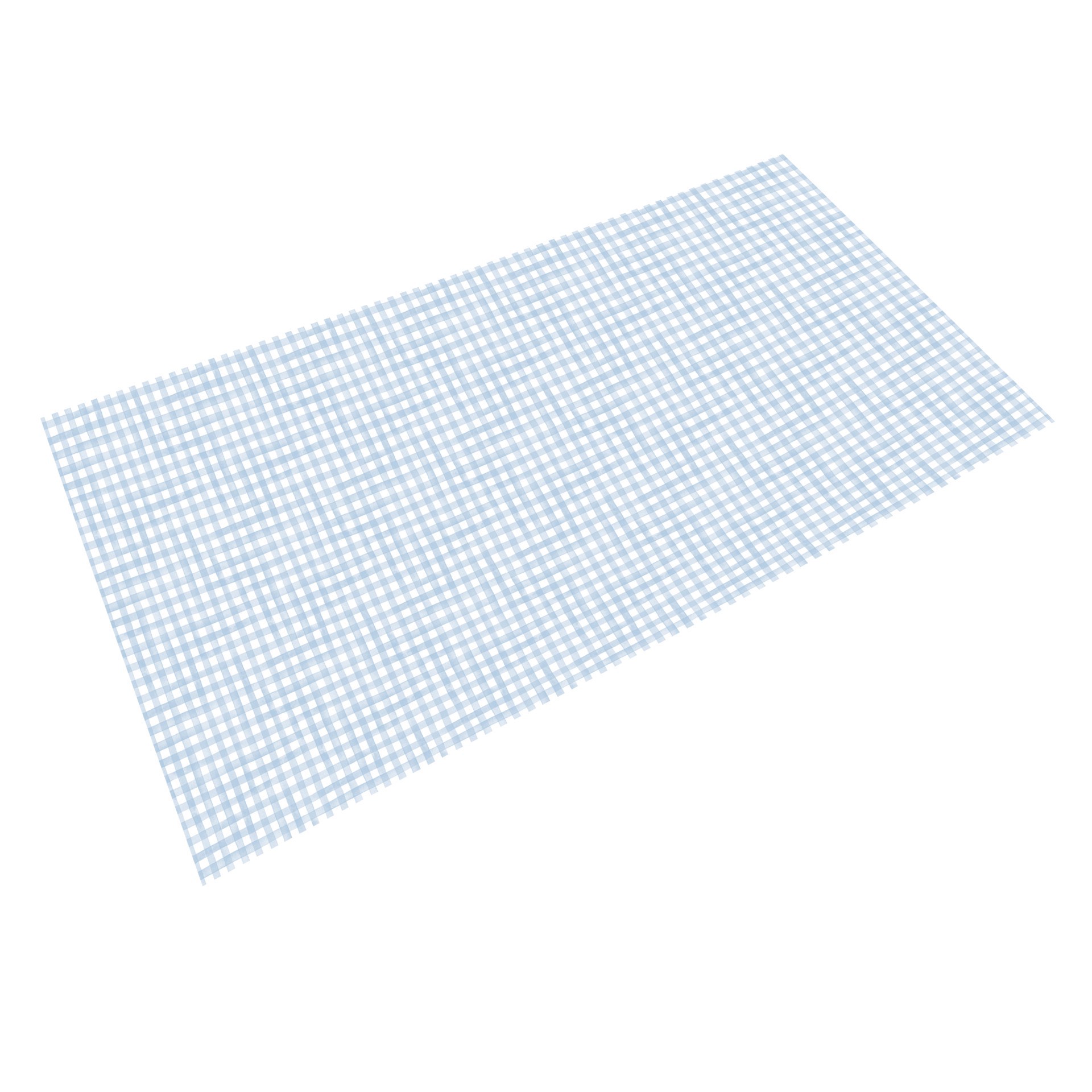 slide 3 of 3, 54" X 108" Blue Gingham Plastic Table Cover By Celebrate It, 54 in x 108 in