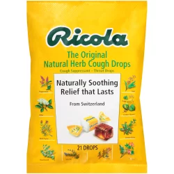 Ricola Original Cough Suppressant Throat Drops
