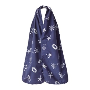slide 1 of 1, Unisex Adaptive Bib Scarf, Nautical Print, Size Os, 1 ct