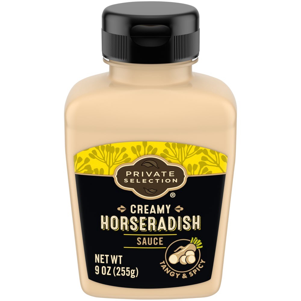 slide 1 of 5, Private Selection Creamy Horseradish Sauce, 9 oz