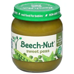 Beech-Nut Stage 2 (6+ Months) Sweet Peas 4 oz