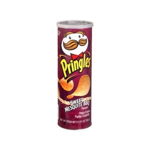 slide 1 of 1, Pringles Sweet Mesquite Bbq Potato Crisps, 5.75 oz