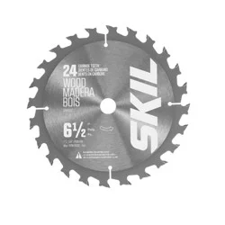 SKIL 6-1/2-in 24 -Tooth Rough Finish Tungsten carbide-tipped steel Circular saw blade Individual