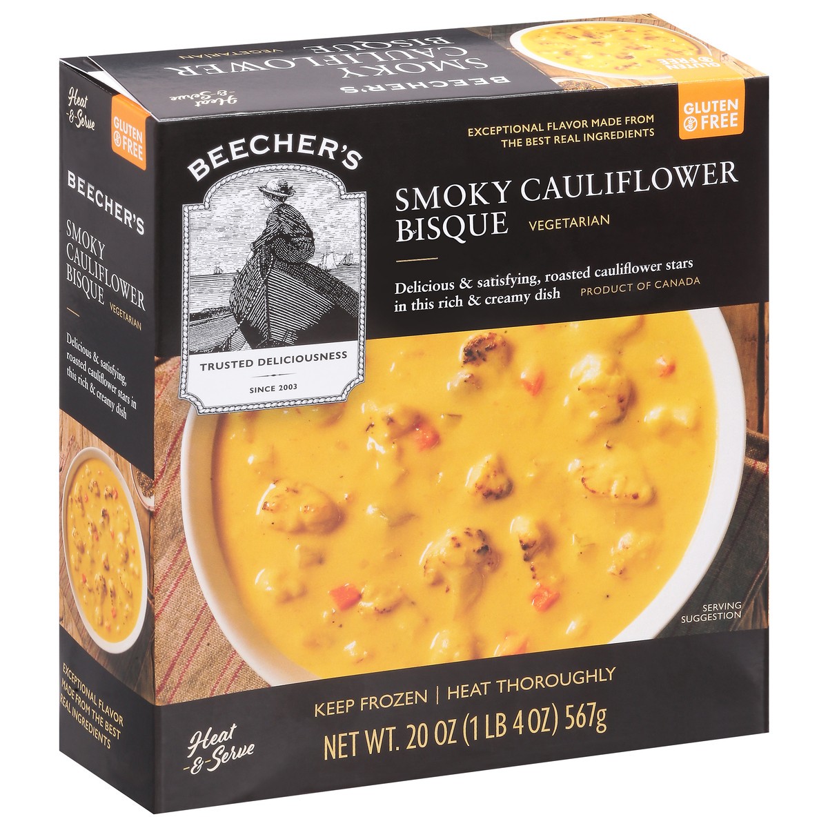 slide 6 of 13, Beecher's Smoky Cauliflower Pouches, 20 oz