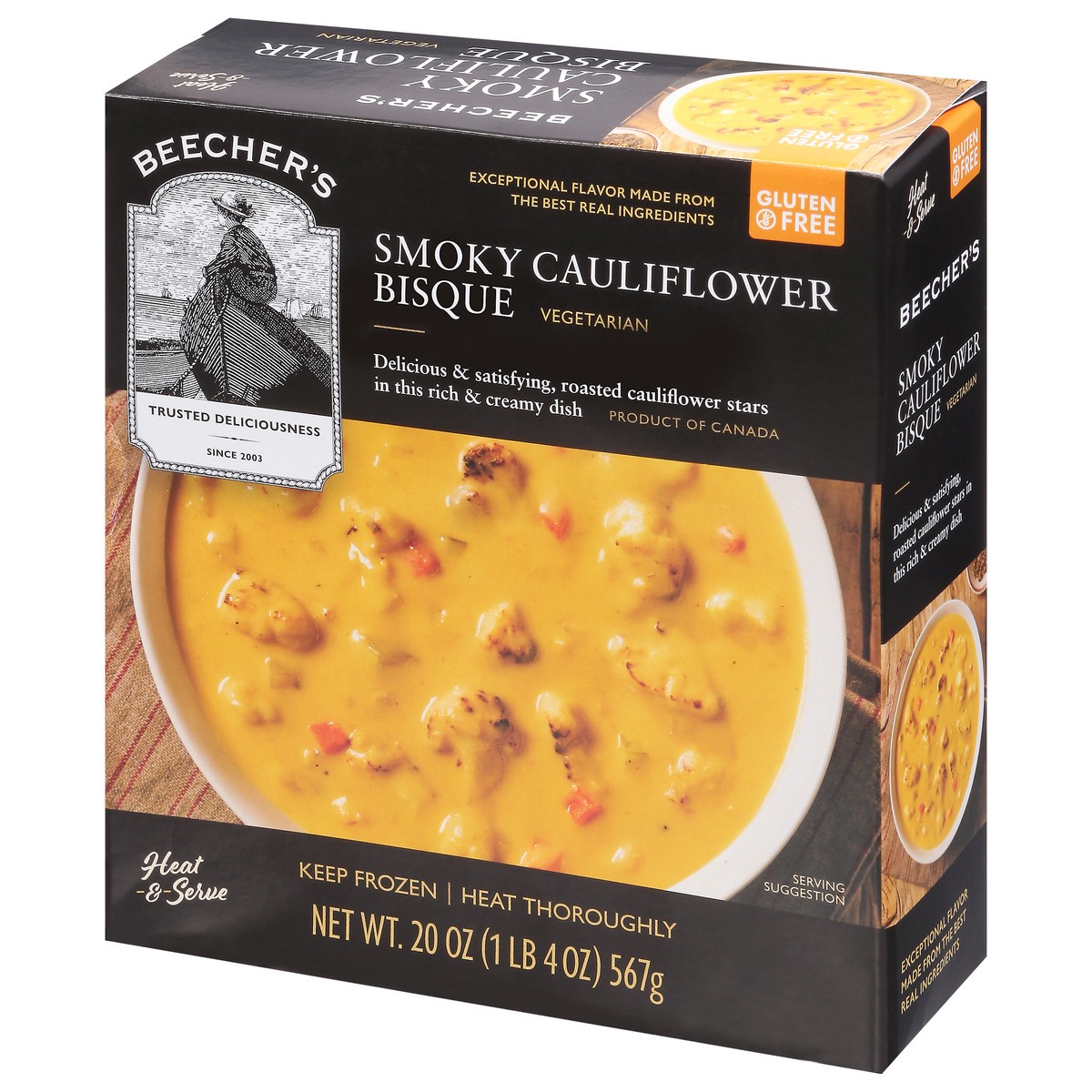 slide 13 of 13, Beecher's Smoky Cauliflower Pouches, 20 oz