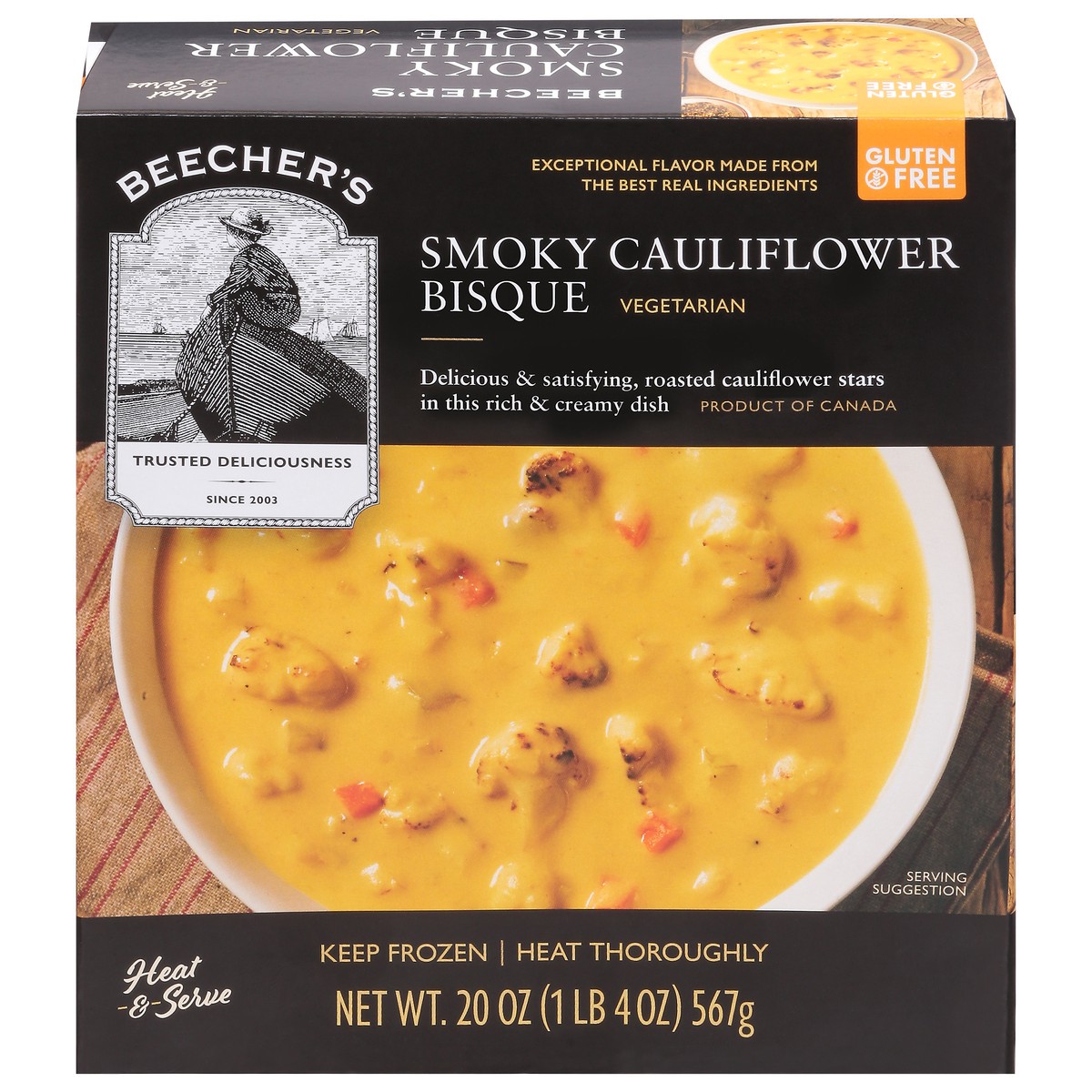 slide 4 of 13, Beecher's Smoky Cauliflower Pouches, 20 oz
