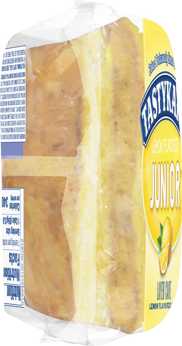 slide 5 of 7, Tastykake Lemon Junior, Lemon Flavored Icing, Layered Snack Cake, 3 oz, 3 oz