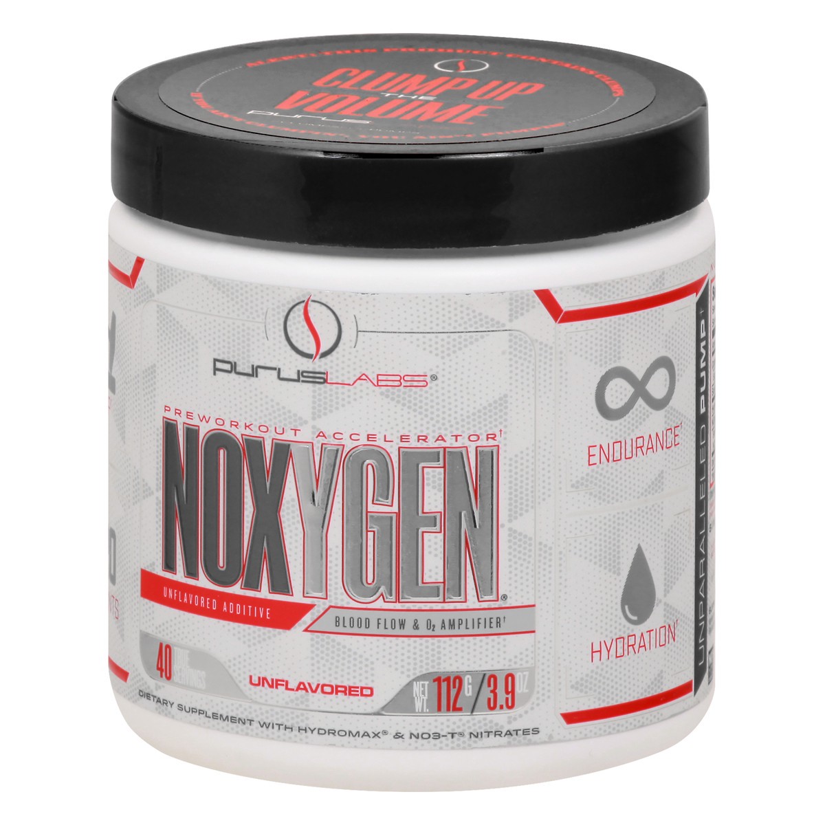 slide 7 of 12, Purus Noxygen Unflavored Preworkout Accelerator 112 gr, 112 g