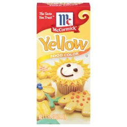 McCormick Yellow Food Color, 1.0 fl oz