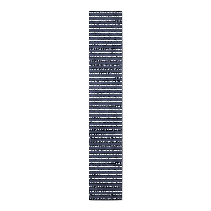 slide 3 of 3, Designs Direct Stripes Table Runner - Navy, 90 in