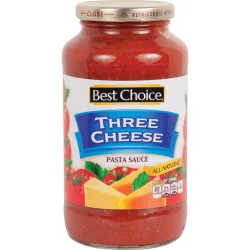 Best Choice Three Cheese Pasta Sauce All Natural