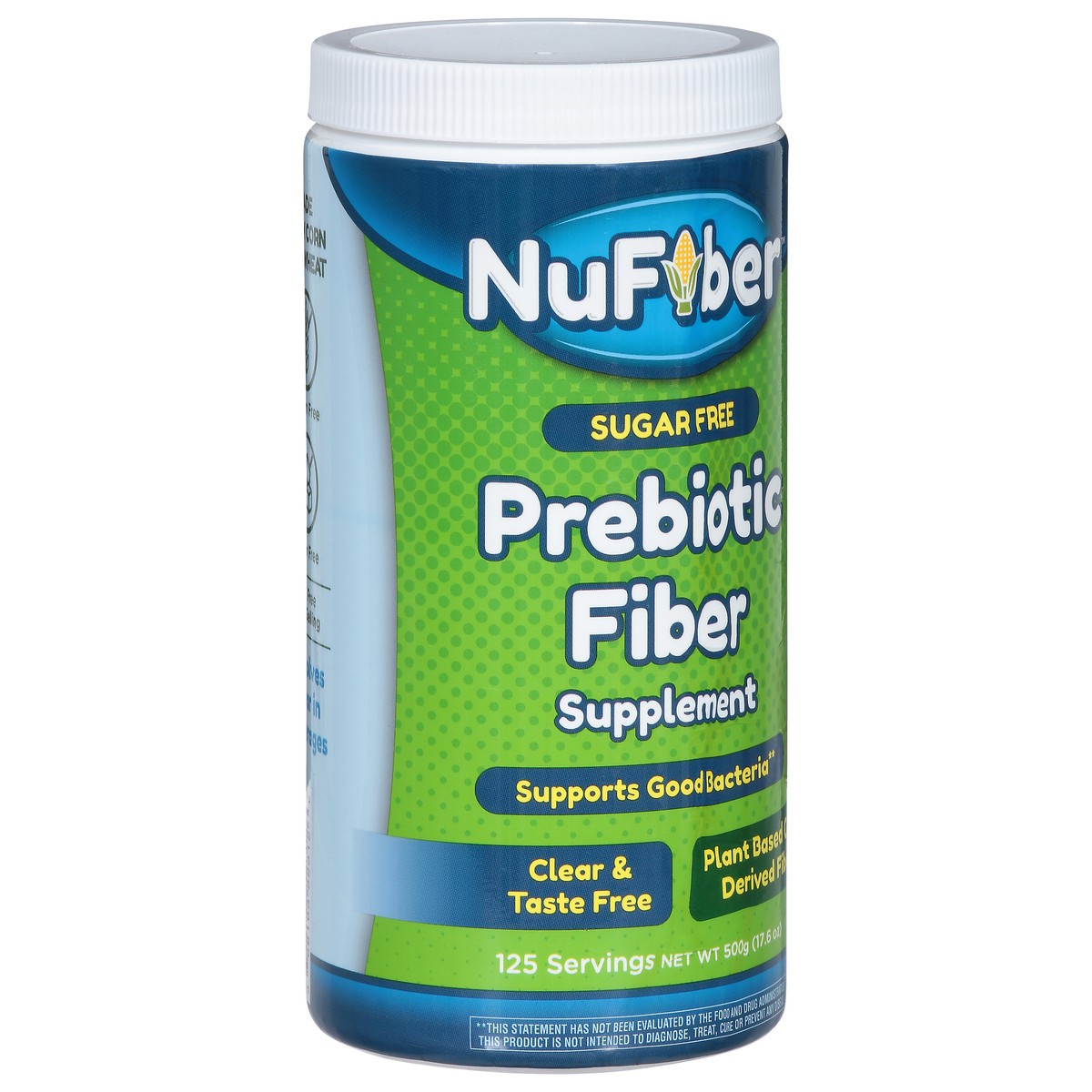 slide 2 of 9, NuFiber Prebiotic Fiber 17.6 oz, 17.6 oz