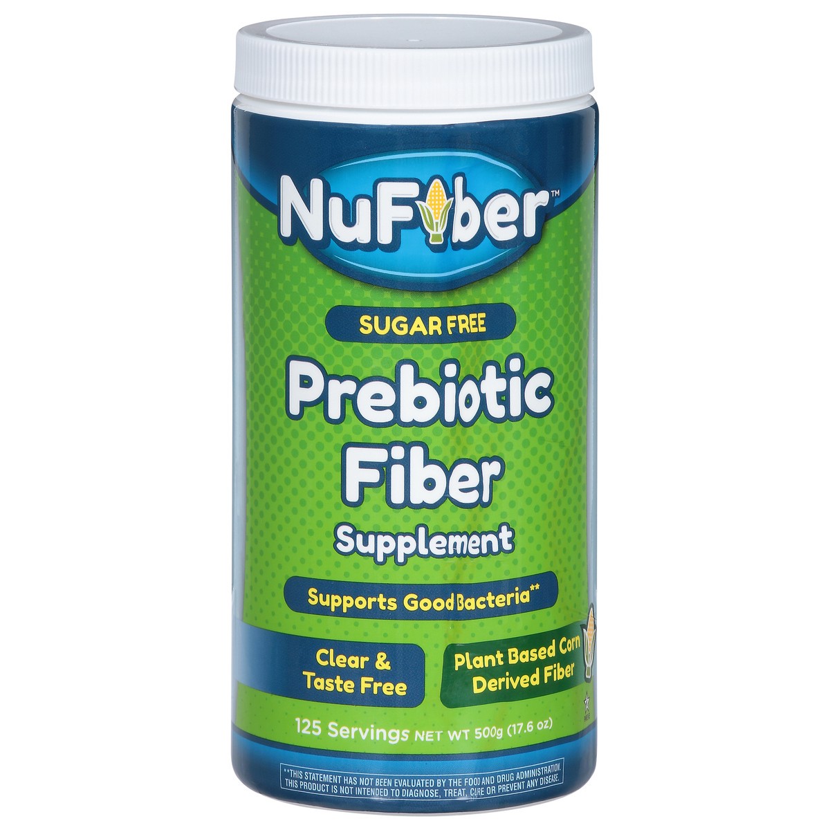 slide 1 of 9, NuFiber Prebiotic Fiber 17.6 oz, 17.6 oz