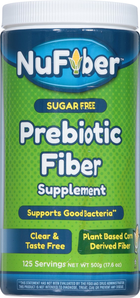 slide 5 of 9, NuFiber Prebiotic Fiber 17.6 oz, 17.6 oz