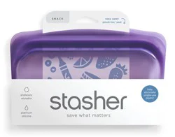 Stasher Sea Urchin Snack Bag