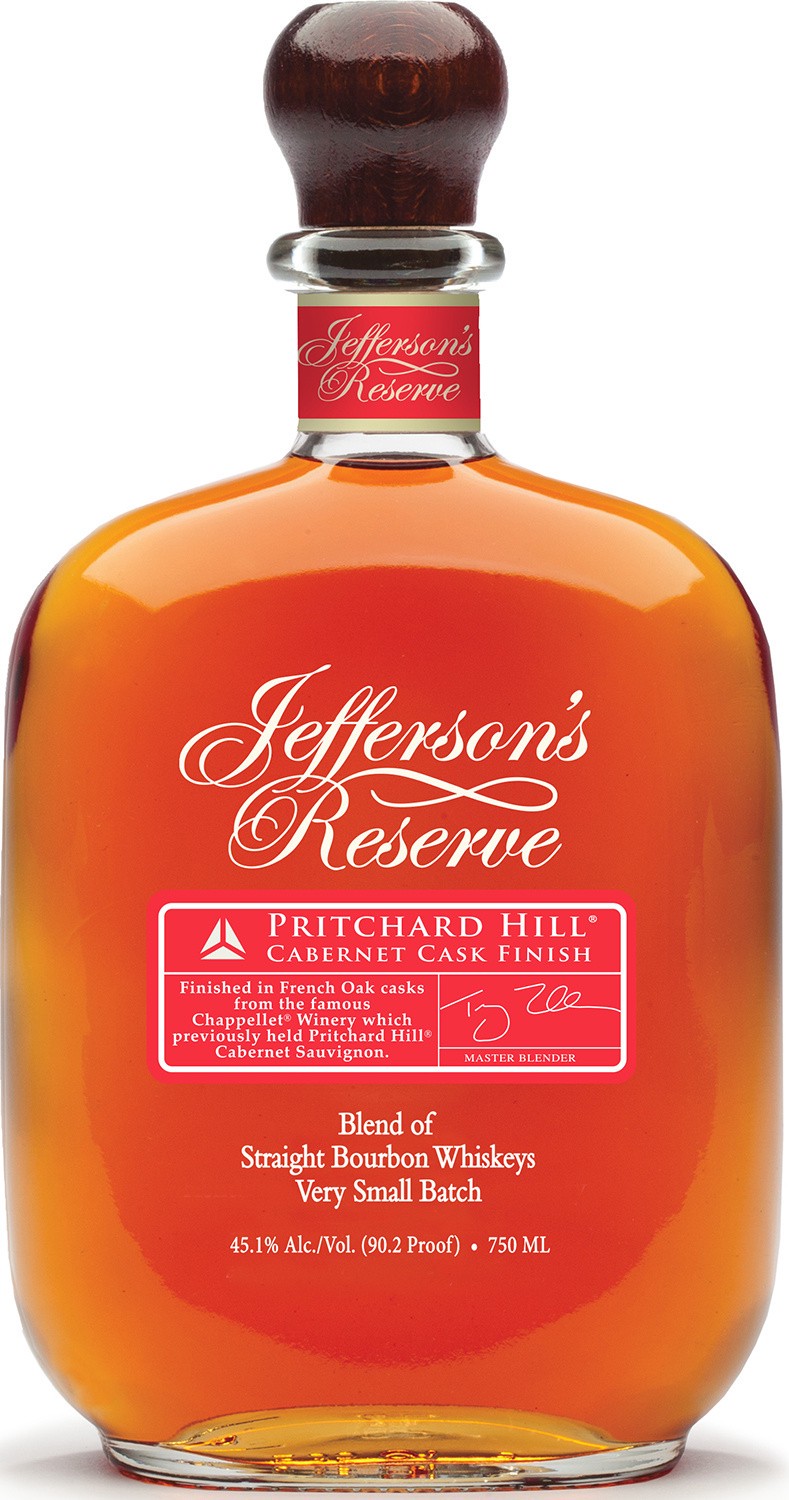 slide 1 of 7, Jeffersons Special Jeffersons Pritchard Hill Cabernet Cask Finished Bourbon Whiskey 750mL Bottle, 750 ml