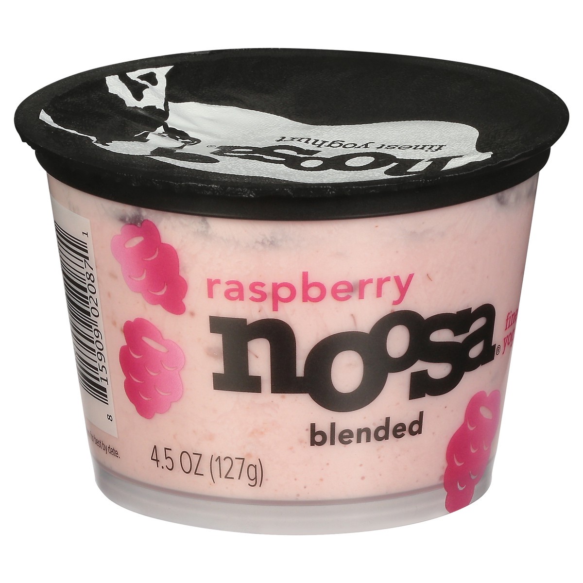 slide 2 of 9, noosa Yoghurt, Raspberry, 4.5 oz, Whole Milk Yogurt, Grade-A Pasteurized, Gluten Free, Probiotic, Made With the Finest Quality Ingredients, 6 oz