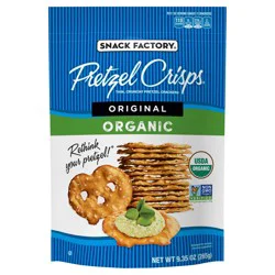 Snack Factory Organic Original Flavor Pretzel Crisps