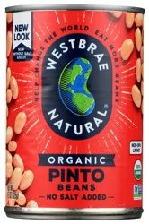 Westbrae Natural Fat Free Organic Pinto Beans