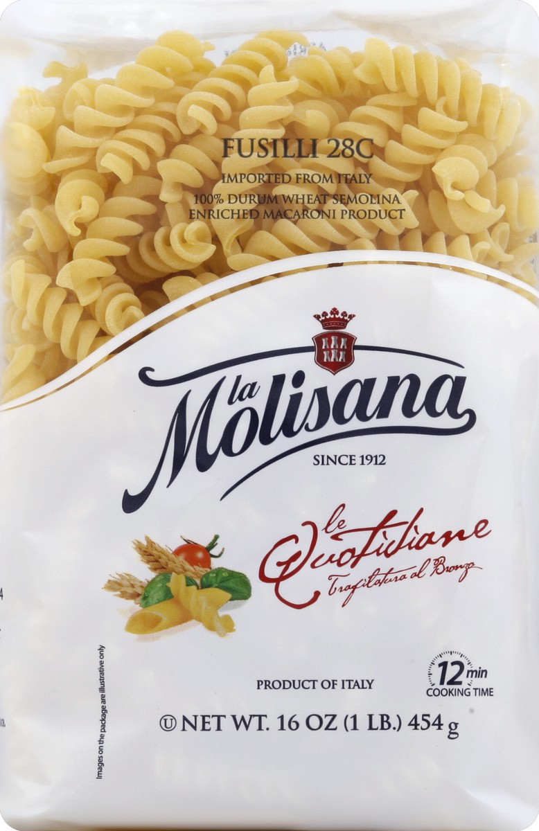slide 1 of 1, La Molisana Fusilli Pasta, 16 oz