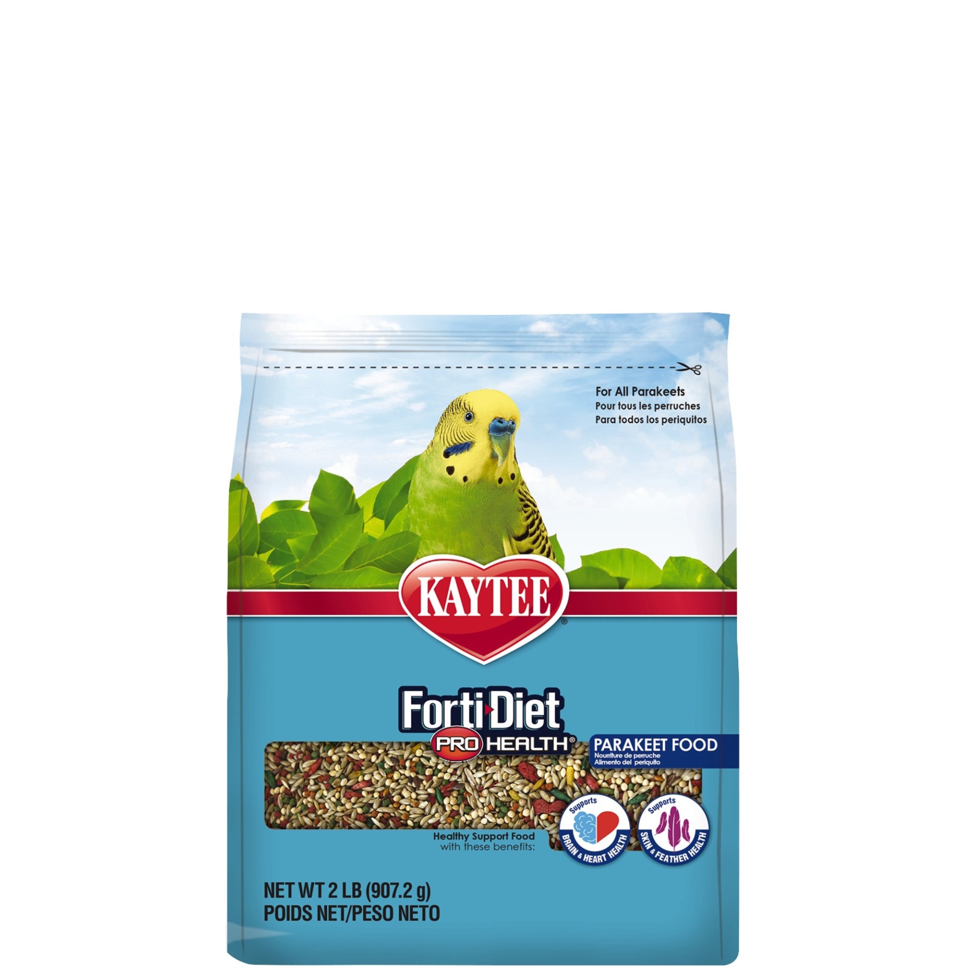 slide 1 of 1, Kaytee Forti-Diet Pro Health Parakeet Food, 2 lb