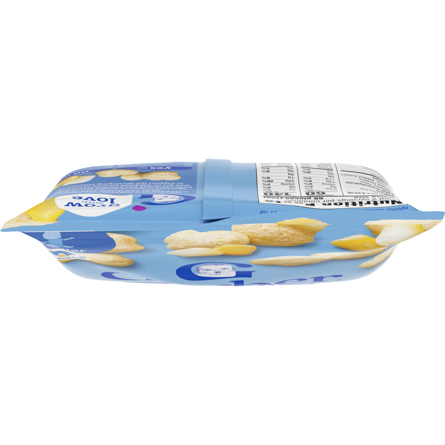 slide 8 of 8, GERBER Infant Age Up Puff Corn Snack Classic Corn 1.23oz Bag, 1.23 oz