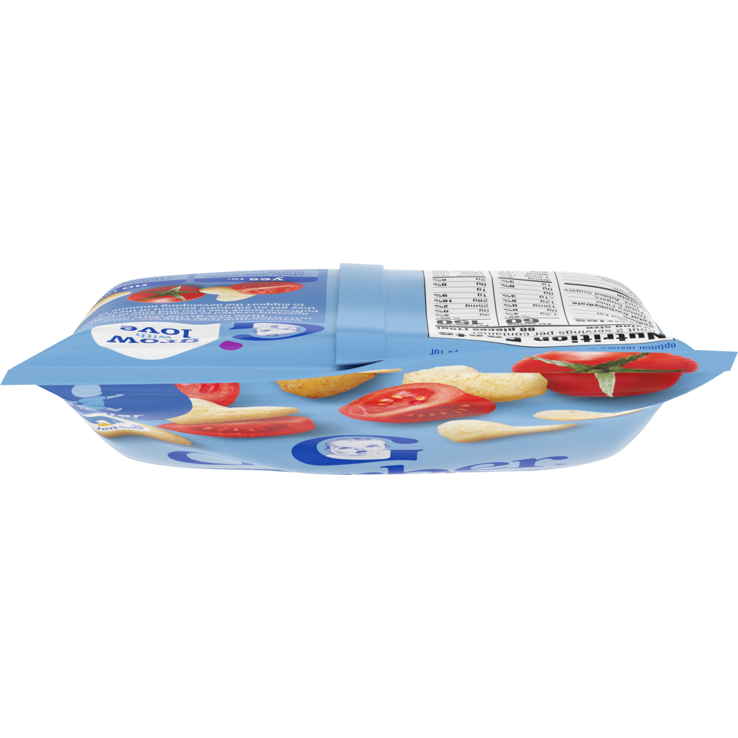 slide 8 of 8, GERBER Infant Age Snack Up Puff Corn Tomato Bliss 1.23oz, 1.23 oz