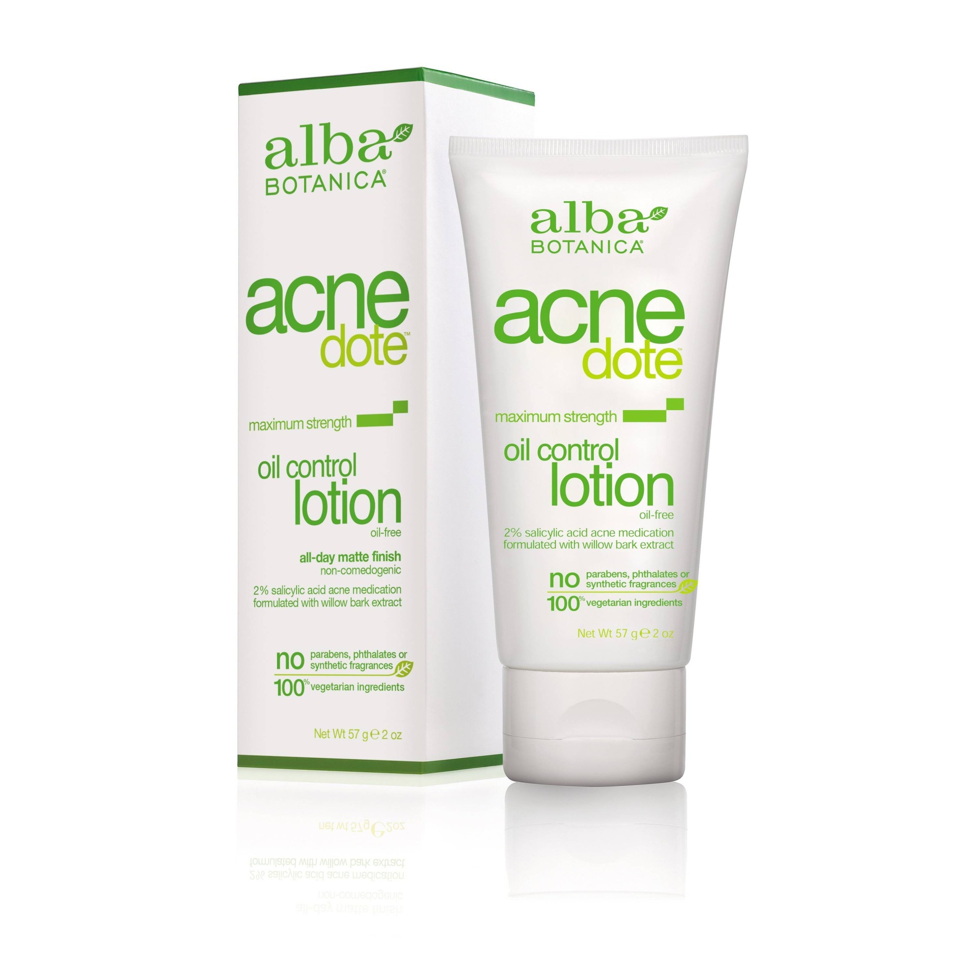 slide 1 of 1, Alba Acnedote Oil Control Lotion, 2 oz