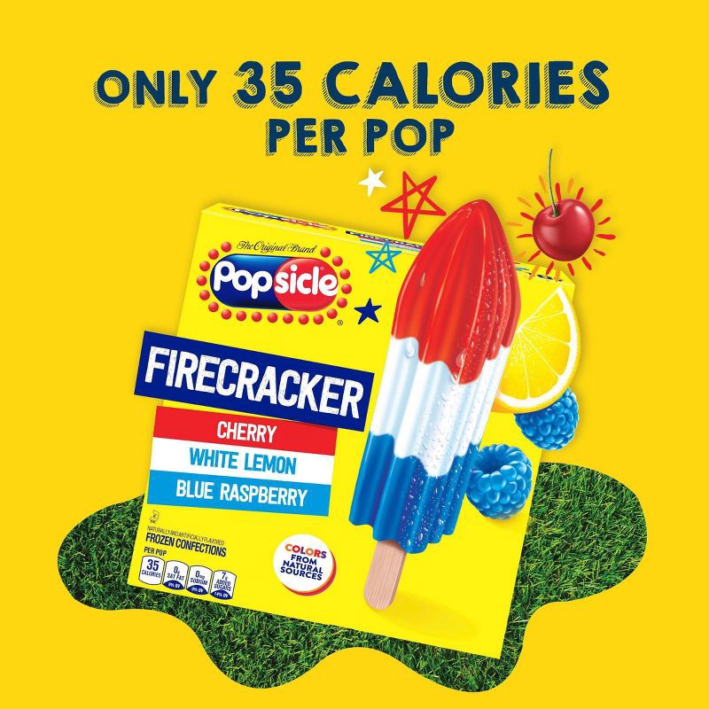 slide 4 of 8, The Original Brand Popsicle Firecrackers - 18pk/28.7 fl oz, 18 ct, 28.7 fl oz