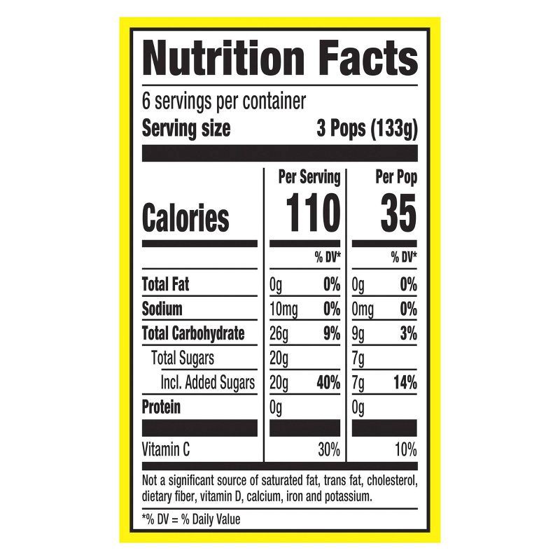 slide 8 of 8, The Original Brand Popsicle Firecrackers - 18pk/28.7 fl oz, 18 ct, 28.7 fl oz