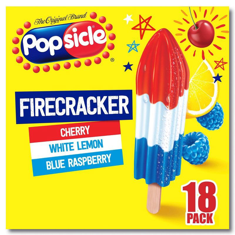 slide 1 of 8, The Original Brand Popsicle Firecrackers - 18pk, 18 ct