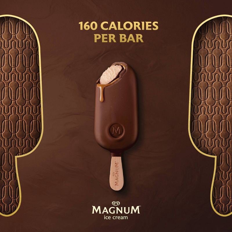slide 4 of 6, Magnum Mini Ice Cream Bars Double Caramel - 11.1 fl oz/6ct, 11.1 fl oz, 6 ct