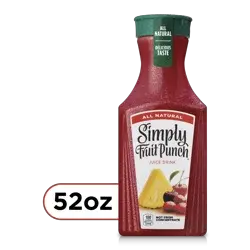 Simply Fruit Punch Bottle, 52 fl oz