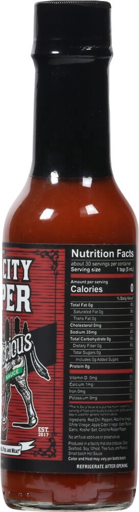 slide 2 of 3, Bull City Pepper Rambunctious Red Sauce, 5 oz