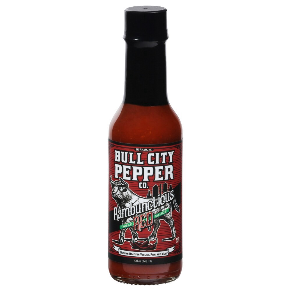 slide 3 of 3, Bull City Pepper Rambunctious Red Sauce, 5 oz