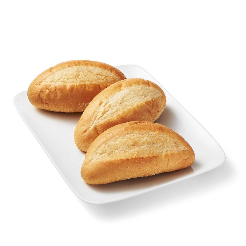 slide 2 of 3, Bolillo Rolls - 12oz/6ct - Favorite Day™, 6 ct; 12 oz