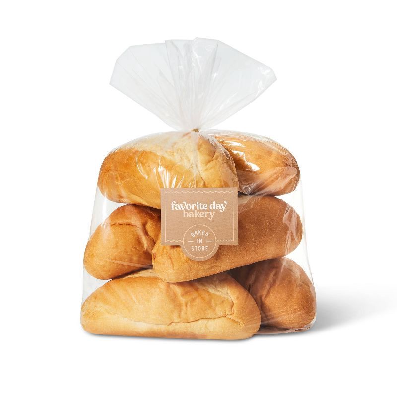 slide 1 of 3, Bolillo Rolls - 12oz/6ct - Favorite Day™, 6 ct; 12 oz