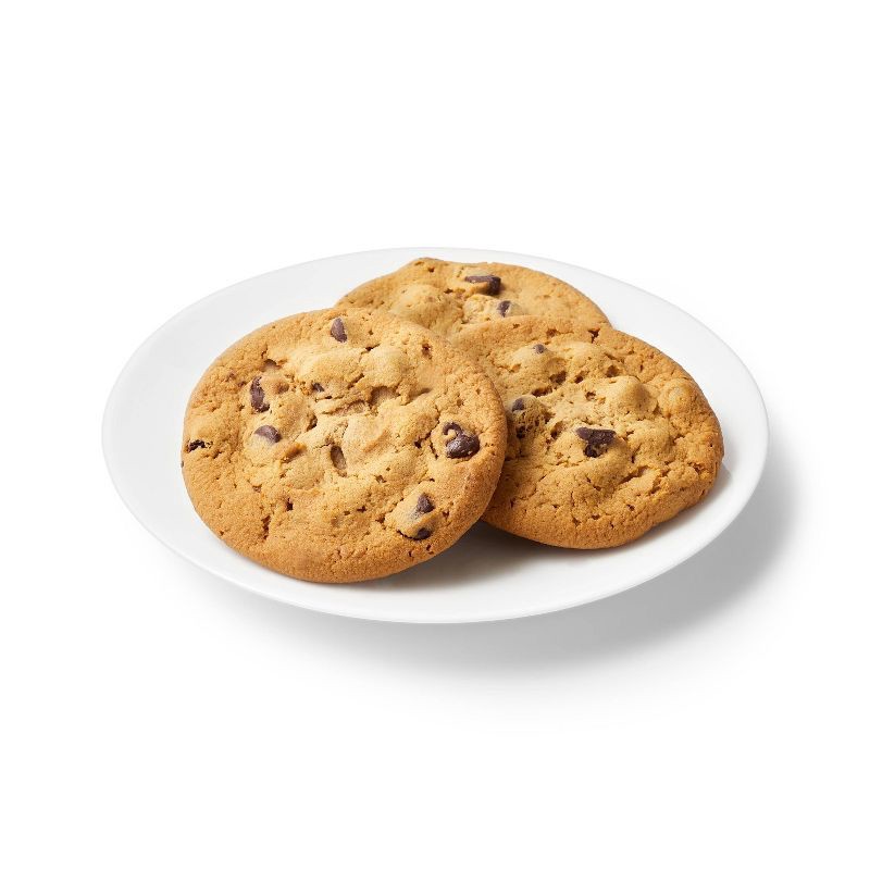 slide 2 of 3, Nestle Tollhouse Chocolate Chip Cookies - 3ct, 3 ct