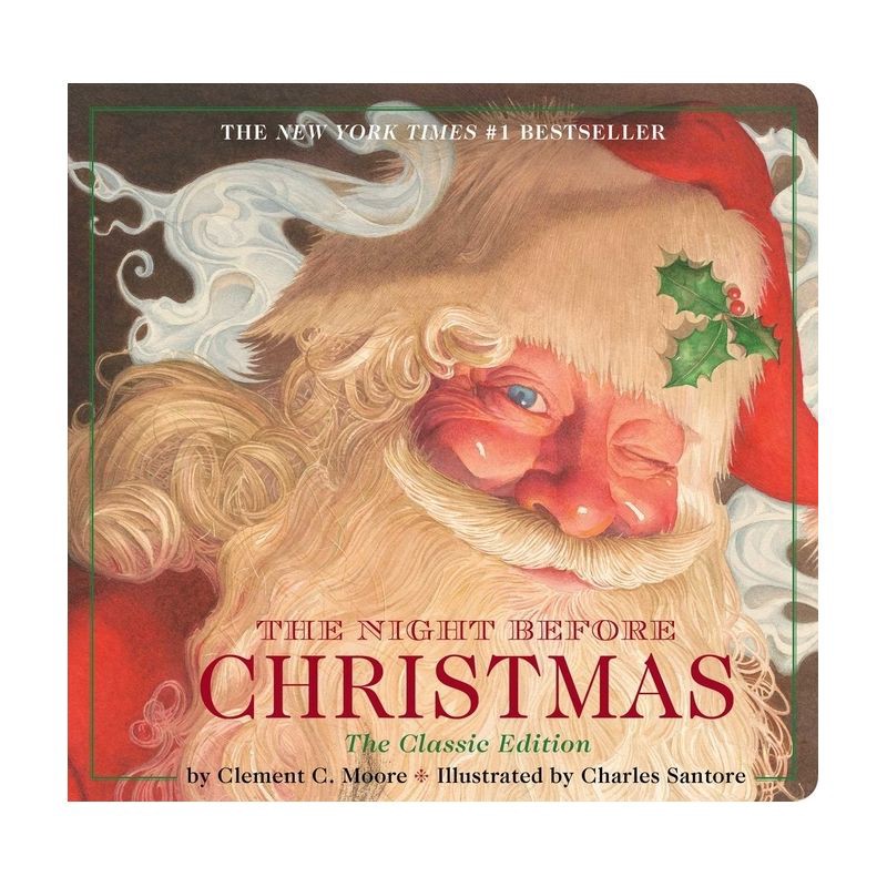 slide 1 of 4, Simon & Schuster The Night Before Christmas - By Clement Clarke Moore ( Board Book ), 1 ct